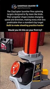 This Launcher Makes Clay Targets Fly Like Birds #shorts