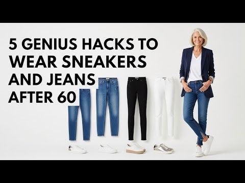 5 Genius Hacks to Wear Sneakers and Jeans After 60 and Look Amazing