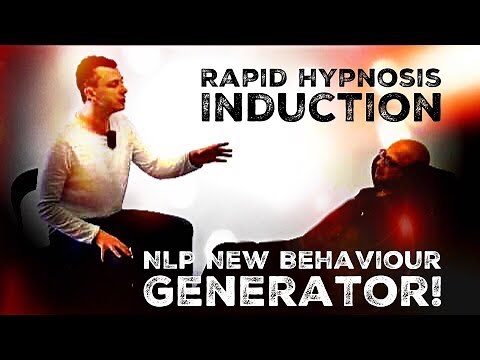 Rapid Hypnosis Induction into NLP New Behaviour Generator!