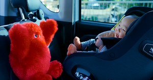 meet iruyo, nissan’s furry robots that babysit and play with children while the parents drive