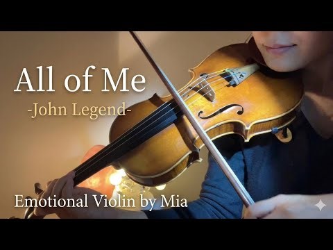 All of Me – John Legend | Emotional Violin Cover 🎻