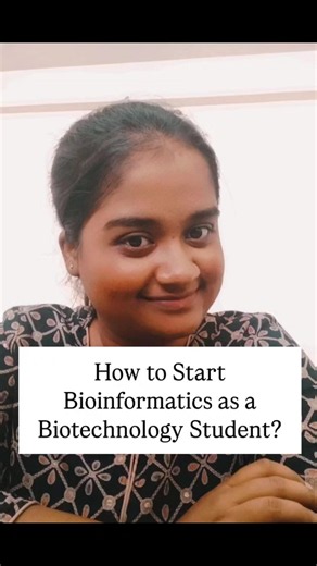 How to Start Bioinformatics as a Biotechnology Student #bioinformatics #biotechnology