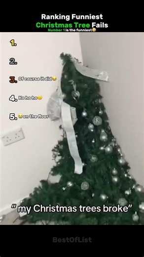Ranking Funniest Christmas Tree Fails