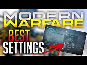 BEST SETTINGS in MODERN WARFARE MULTIPLAYER (COD MW 2019)