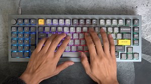 Num. PAD on the left Keychron Q12 96% Mechanical keyboard Unbox