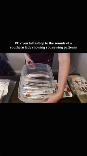Relaxing ASMR: Southern Lady Sewing Patterns