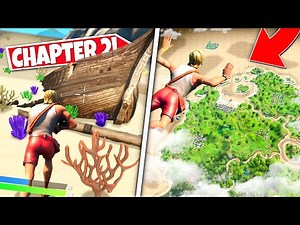 *NEW* EXPLORING FORTNITE OCEAN WITH *REMOVED WATER* GLITCH! ALL UNDERWATER EASTER EGGS & SECRETS!