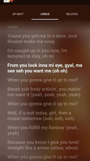 (When You Gonna) Give It Up To Me - Sean Paul & Keyshia Cole - lyrics #lyrics #seanpaul