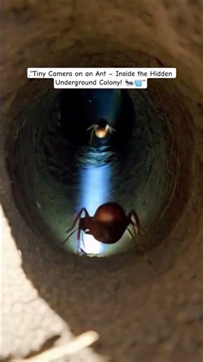“Tiny Camera on an Ant – Inside the Hidden Underground Colony! 🐜📹” #ramirezi #chaetomorpha #calvine