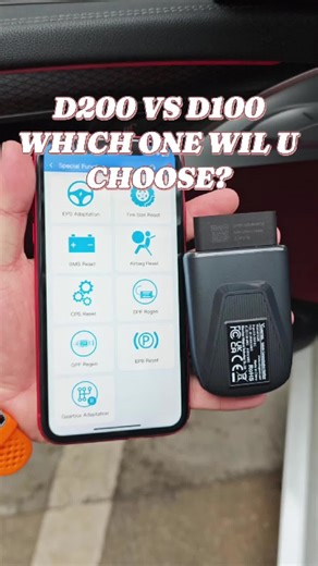 D200 VS D100? The upgrade is REAL! 26 functions unlocked! #cartok #tools #mechanic #obd2scanner #car