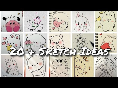 Easy Drawing for Beginners | part 1 | Cute Simple Drawings | Drawing Ideas💡#drawingideas #cute