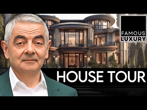 Rowan Atkinson | House Tour | Mr. Bean's MULTI-MILLION Modern Mansion