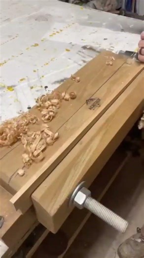 shave one piece of wood #shortvideo