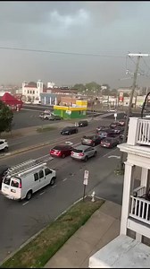 172K views · 1K reactions | Watch as strong wind blows the roof off a Richmond building during Wednesday's severe storm. The apartment building is located near Arthur Ashe Boulevard and Broad Street in the City of Richmond. Developing…  Jonathan McGinnis | WTVR CBS 6 News | Facebook