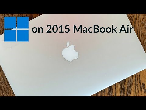 Running Windows 10 on an Early 2015 MacBook Air: No brainer! (Boot Camp)