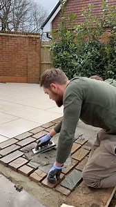 1M views · 7.4K reactions |  Sandstone sets getting grouted with flowpoint!! #indiansandstone #sets #gardendesign | Fresh Air Landscapes | Facebook