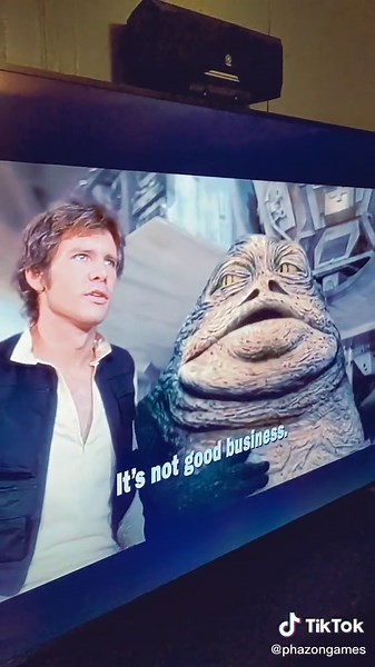Original Jabba the Hutt Scene in Star Wars: A New Hope