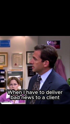 When I start the sentence with “So here’s the good news…” #projectmanagement #construction #relatable #business #humour