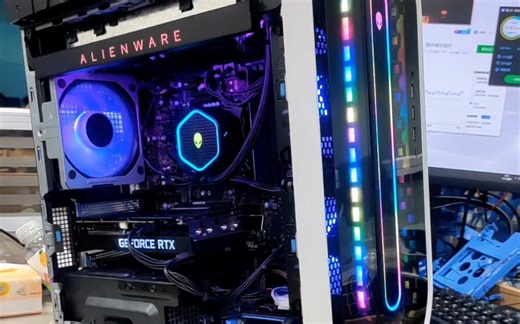 外星人R13改装顶置或者前置240水冷方案！有要改的来找我！