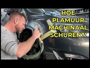 How to machine sand polyester filler "Evercoat Easy Sand"