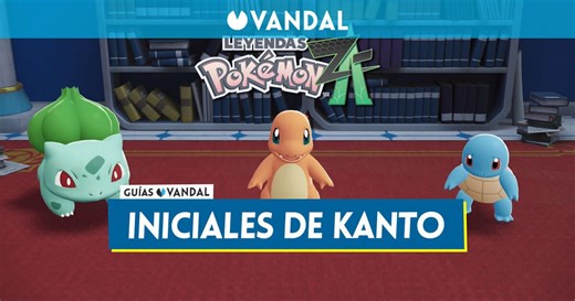 Leyendas Pokémon Z-A: Cómo conseguir a Bulbasaur, Charmander y Squirtle