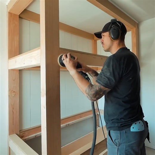 764K views · 959 reactions | DIY Built in Bunk Bed For Twin Kids | DIY & Crafts | Facebook