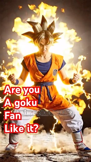 Female Goku Goes Super Saiyan ⚡🔥#anime #animeedit #animefanforlife #goku #supersaiyan