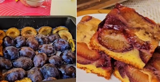 Najsočniji kolač sa šljivama: Priprema traje 10 minuta, ukus koji vraća u detinjstvo