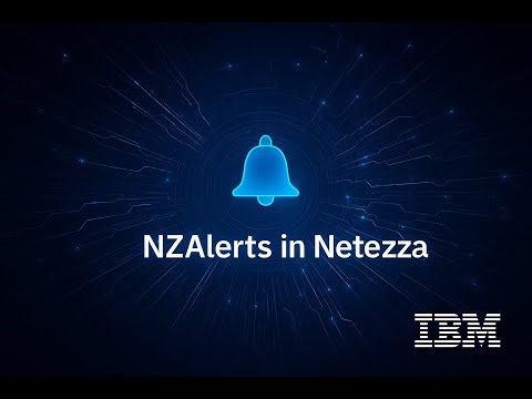 NZAlerts in Netezza