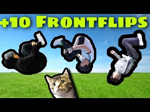 +10 DIFFERENT TYPES OF FRONTFLIPS YOU NEED TO TRY!