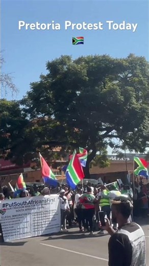 Pretoria Protest Today 🇿🇦 | Anti-Illegal Immigration March in South Africa (30 June 2026)