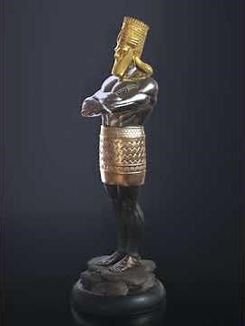 The Daniel Statue - King Nebuchadnezzar's dream - Sculpture statue