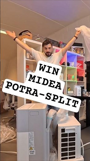 Win een Midea PortaSplit mobiele split-airco! #midea