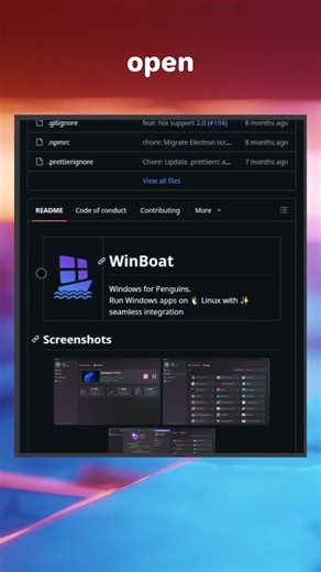 Run your favorite Windows apps and games natively on Linux