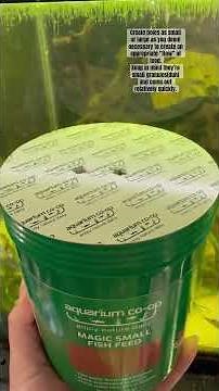 Hack for the new GIANT Aquarium Co-Op Magic Small Fish Feed & Easy Community Floating Pellet Jars!