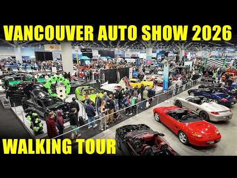 Vancouver International Auto Show 2026 - Elevate - Full Walkthrough - Walking tour - 4k - VIAS