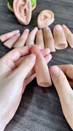 Quietly regaining a complete fingertip #Aesthetic Silicone Fingertip #Finger Loss #Beauty Hand