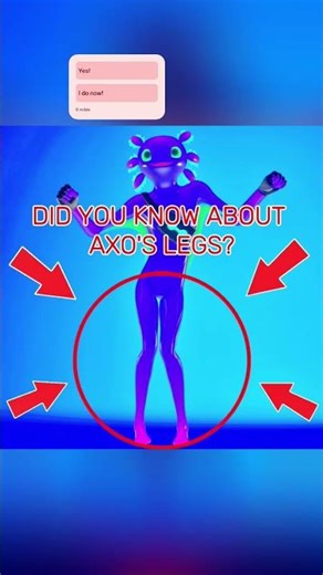 DID YOU KNOW ABOUT AXO'S LEGS? #fortnite