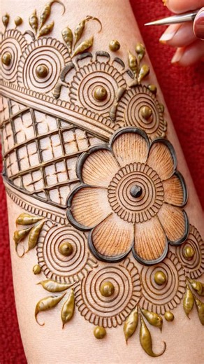 सिर्फ 5 मिनट में मेहंदी लगाना सीखें ।letest Mehndi Design । Arabic Mehndi Design । Anvi Mehandi Arts