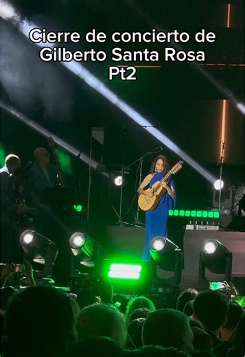 Concierto de Gilberto Santa Rosa en Costa Rica