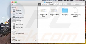 ScreenSaver.app Adware (Mac)