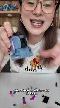 Lego Disney Eeyore Brickheadz setini yapıyoruz 🫏🎀🩷. #disney #toystory #lego