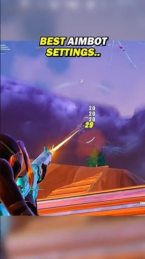 These aimbot settings give you perfect aim and mechanics in Fortnite 🔥 (PS5, PS4, PC, XBOX, SWITCH)