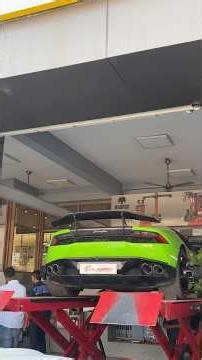 Lamborghini Huracan || Madhus Road Force Wheel Balancing || Hunter HawkEye Elite Wheel Alignment