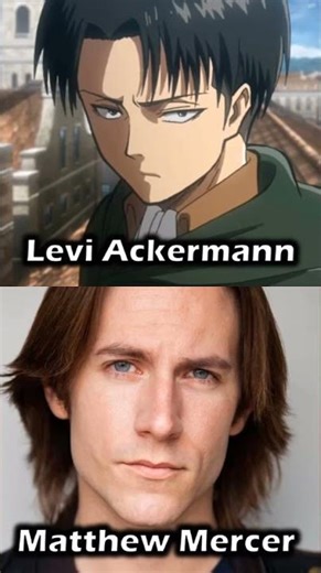 Levi’s Voice Actor (DUB) - Attack on Titan