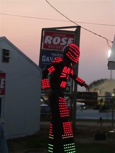 GLOvation Stilt Walking with Hula Hoops