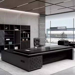 Wooden Boss Desk Contemporary Office Table Office Desk