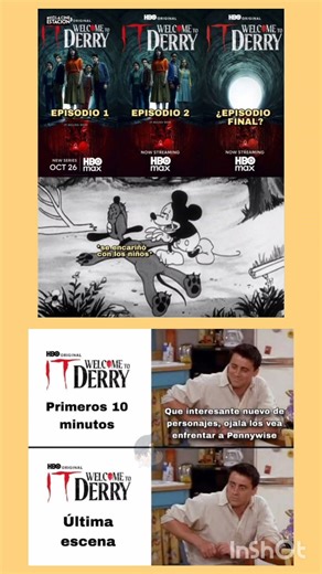 Cuando te encariñas con los personajes en Welcome to Derry 💀🎈 #marvel #actingcareer