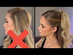 This Half Up Half Down Hairstyle Will Be Your Favorite: a) Volume b) Lifting Effect c) Quick & Easy