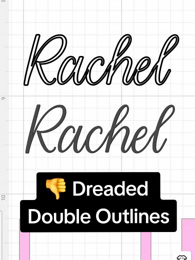 Fixing Double Outlines in Cricut Design Space